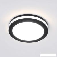 Точечный светильник Elektrostandard DSKR80 5W 3300K (черный)