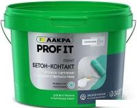 Водно-диспрессионная грунтовка Лакра Prof Fit Бетон-контакт 6 кг