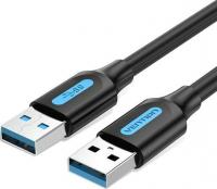 Кабель Vention CONBG USB Type-A - USB Type-A (1.5 м, черный)