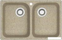 Кухонная мойка Berge BR-7322 (песочный)