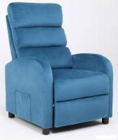 Реклайнер Calviano 2164 (велюр синий)