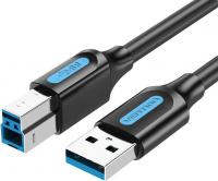 Кабель Vention COOBG USB Type-B - USB Type-C (1.5 м, черный)