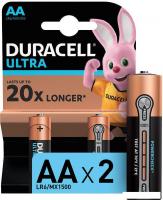 Батарейка DURACELL Ultra LR6-2BL Б0038759 2 шт