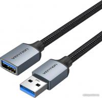 Кабель Vention CBLHF USB Type-A - USB Type-A (1 м, черный)