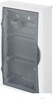 Бокс пластиковый Elektro-Plast Eco Box мультимед, TS35+2x МП перф.118x270mm, дымчатая пласт. дверь,