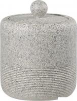 Банка в ванную Bergenson Bjorn Loup BB000054 (темно-серый)