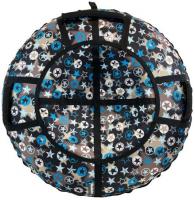 Тюбинг Hubster Люкс Pro S Фабрика звезд 120см во7683-5 (черный)