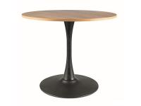 Кухонный стол Signal AMADEO II 90 (дуб/черный мат)