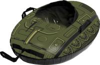 Тюбинг Тяни-Толкай Машинка Comfort со спинкой (танк, Кабат)