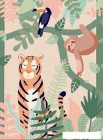 Фотообои ФабрикаФресок Детские Мультяшные джунгли 522270 (200x270)