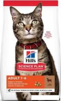 Сухой корм для кошек Hill's Science Plan Adult 1-6 Lamb для взрослых кошек для поддержания жизненной