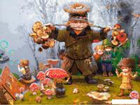 Картина по номерам Белоснежка Веселые грибники 953-AS