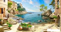 Фотообои ФабрикаФресок Фреска Солнечная гавань 685270 (500x270)