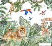 Фотообои ФабрикаФресок Детские Джунгли 103265 (300x265)