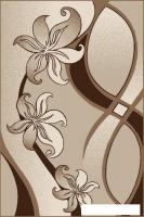 Ковер для жилой комнаты Витебские ковры f1673z7 200x400 (коричневый)