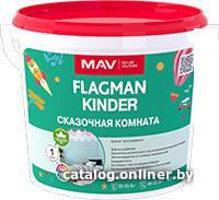 Краска MAV Flagman Kinder 3 л (белый полуматовый)