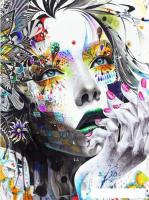 Фотообои ФабрикаФресок 3D арт Девушка 352270 (200x270)