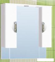 Vako Шкаф с зеркалом Ника 80 (белый)