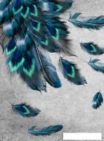 Фотообои ФабрикаФресок Стильные перья павлина 782270 (200x270)