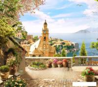 Фотообои ФабрикаФресок Фреска античная солнечная 673270 (300x270)