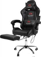 Кресло Calviano Avanti Ultimato (черный, с подножкой)