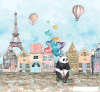 Фотообои ФабрикаФресок Детская Панда 413280 (300x280)