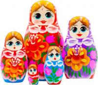 Развивающая игра Брестская Фабрика Сувениров Классическая с лилиями и колокольчиками (набор 5 шт)