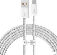 Кабель Baseus Dynamic Series Fast Charging Data Cable 100W USB Type-A - USB Type-C (2 м, белый)