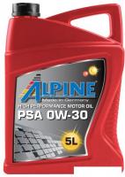 Моторное масло Alpine PSA 0W-30 5л