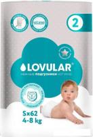 Подгузники Lovular Hot Wind S 4-8кг 429719 (62 шт)