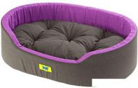 Лежак Ferplast Dandy 55 (черный/фиолетовый)
