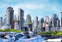 Фотообои ФабрикаФресок Город Будущего 584270 (400x270)