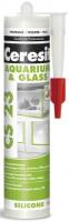 Герметик Ceresit Glass CS 23 для стекла (280 мл, прозрачный)