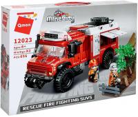 Конструктор Qman Огнеборцы. Пожар в парке 12023 9672989 (656 эл)