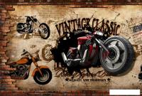 Фотообои ФабрикаФресок Мотоцикл винтаж 694270 (400x270)