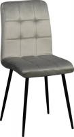 Стул Mio Tesoro Вивьен DC-140 (серый/черный)