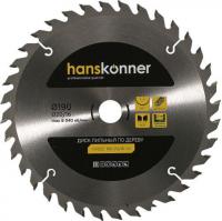 Пильный диск Hanskonner H9022-190-20/16-36