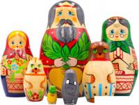 Развивающая игра Брестская Фабрика Сувениров Русская народная сказка Репка (набор 7 шт)