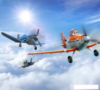 Фотообои ФабрикаФресок Тачки в городе мультфильм 893270 (300x270)