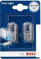 Лампа накаливания Bosch W21/5W Pure Light 2шт 1987301079