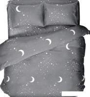 Постельное белье Samsara Звездное небо на сером фоне 200 175x215 (2-спальный)