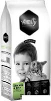 Сухой корм для кошек Amity Premium Chicken & Rice Kitten (для котят с курицей и рисом) 10 кг