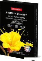 Фотобумага BRAUBERG суперглянцевая A6 (10x15) 260 г/м2 500 л 364000