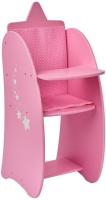 Стульчик для кукол Leader Toys Diamond Star для кормления 74319 (розовый)