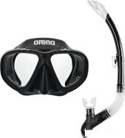 Набор для плавания ARENA Premium Snorkeling Set Jr 002019505 (черный/прозрачный)