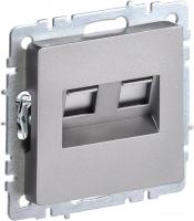 Розетка компьютерная IEK Brite BR-KT20-O-1-K46