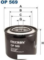 Масляный фильтр Filtron OP 569