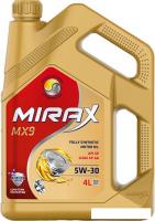 Моторное масло Mirax MX9 5W-30 ILSAC GF-6A SP 4л