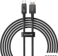 Кабель Baseus Unbreakable Series Fast Charging Data Cable 100W USB Type-A - USB Type-C (2 м, черный)