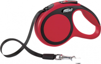Поводок-рулетка Flexi New Comfort XS Tape 3 м (черный/красный)